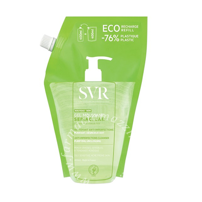 Svr Sebiaclear Gel Moussant Refill 400 ml